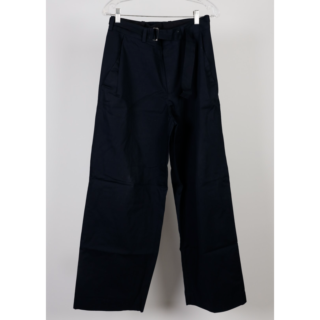 Navy Blue Linen Women’s Pants